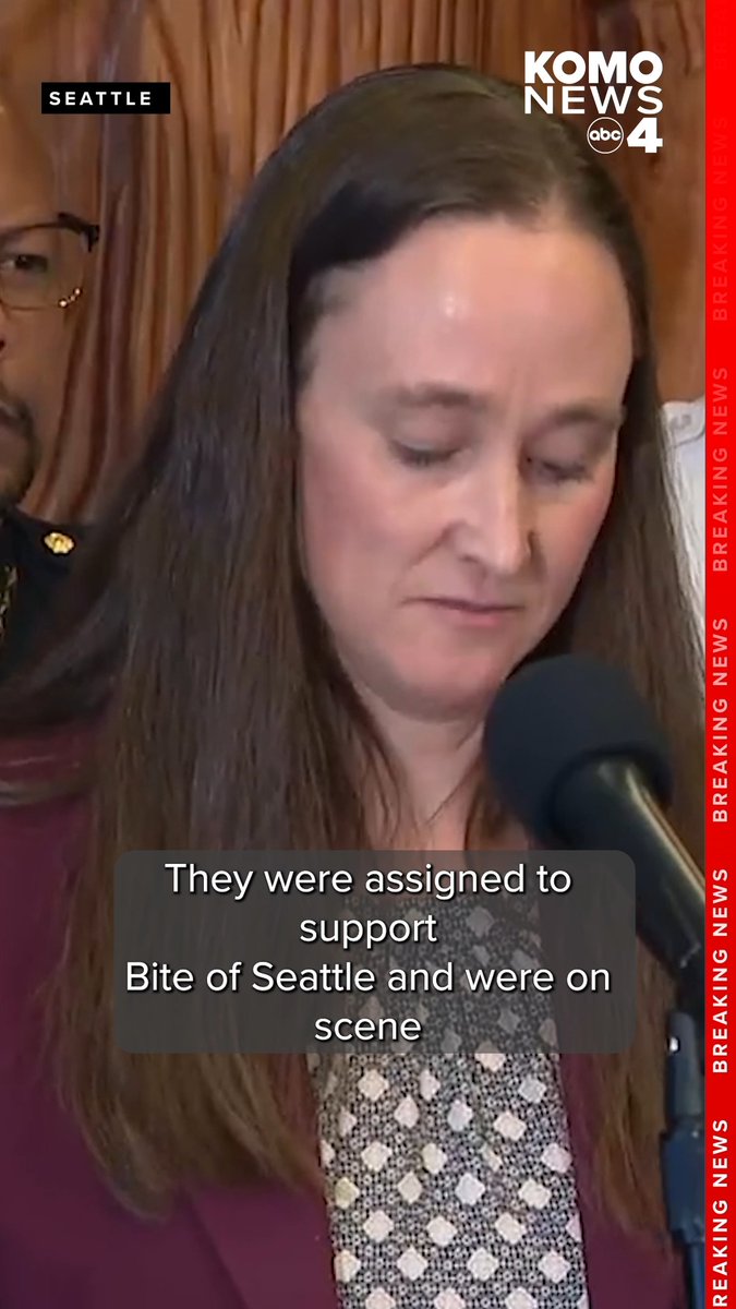Seattle Mayor Katie Wilson spoke at a news conference Monday on the mass shooting that occurred at Bite of Seattle Sunday night that left three people dead, and four others injured. The mayor said a 15-year-old suspect has been detained and booked into the juvenile detention facility for investigation of first-degree assault and firearms violations. She said no one has been formally arrested for investigation of homicide yet. Police are continuing to work to identify a second suspect. More: