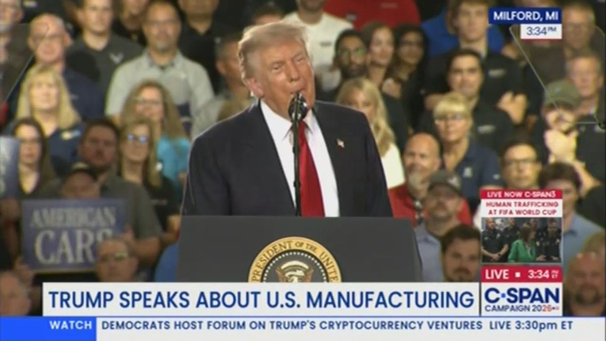 Trump: Every time I make a speech, I lose weight