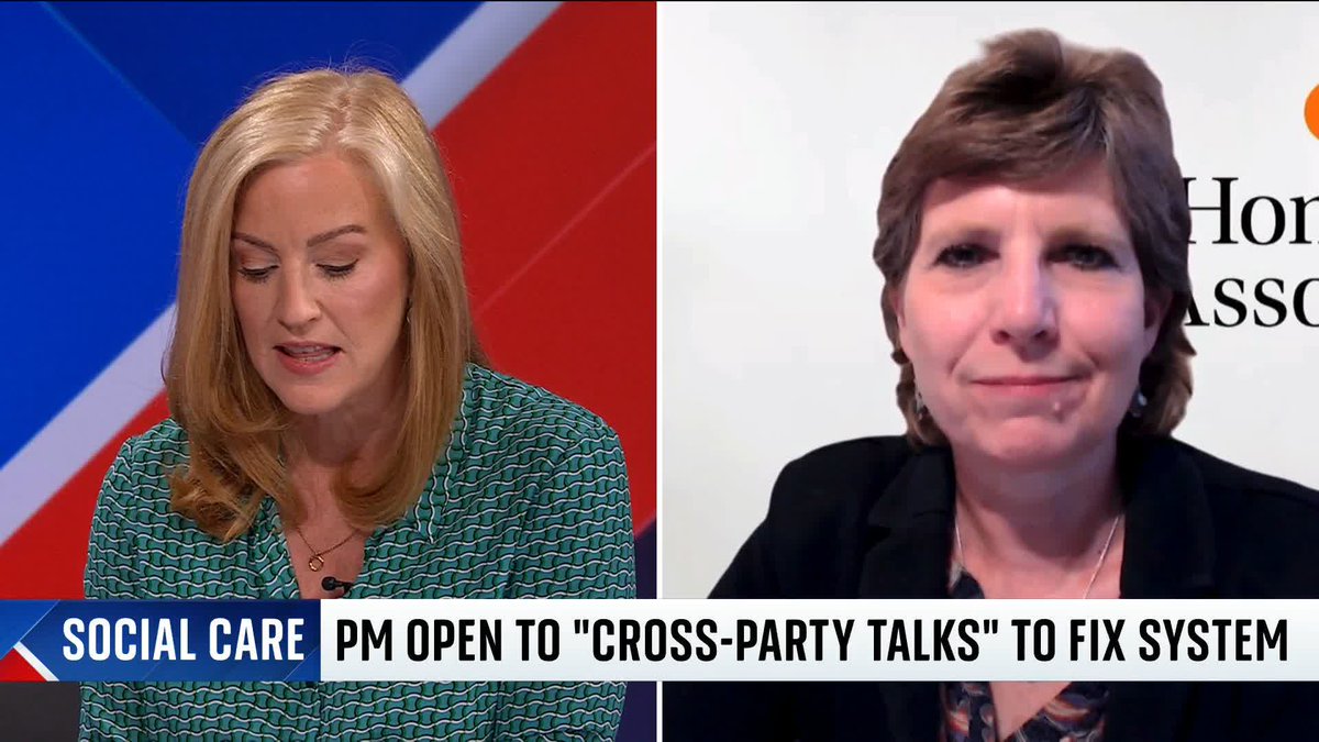 "In order to have a choice, we've got to have decent quality." Homecare Association chief executive Jane Townson tells Sarah-Jane Mee the government can invest a relatively low amount of money to better support people to live well at home. 📺 Sky 501