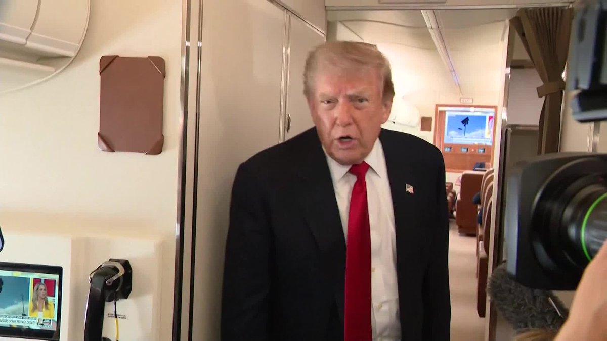 President Donald Trump says the US has plenty of weapons and ammunition left to fight Iran