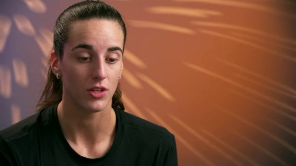 “I think there’s just like a false characterization of who I am. … The fire and the passion, that’s what makes me, me.” Caitlin Clark sits down for a one-on-one interview with Malika Andrews.