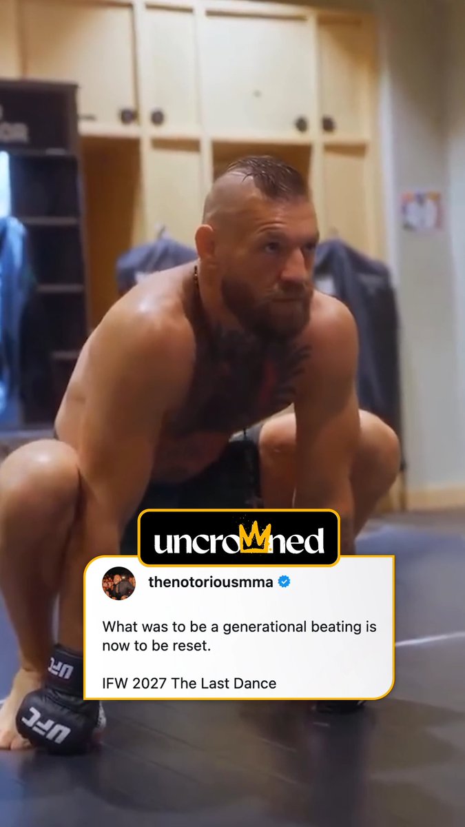 Conor McGregor has named the date for the final fight on his UFC contract 🗓️🇮🇪
