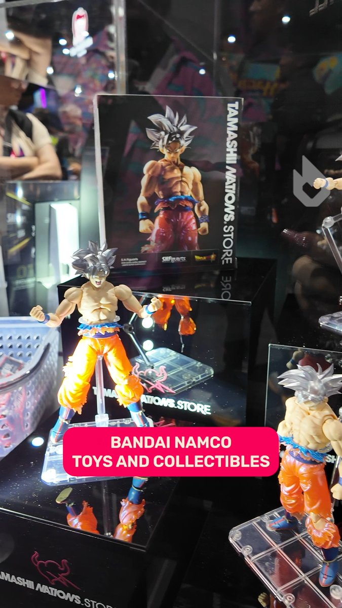 From Gundam Mobile Suits to Tamagotchi and Godzilla, the Bandai Namco booth at #SDCC2026 was popping 👏