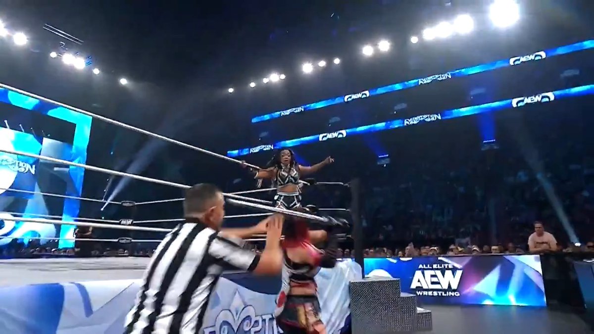 In search of redemption from coming up just short in the 2026 #OwenCup, maya world challenged TBS Champion @ShidaHikaru for her first gold in AEW! Watch the #AEWRedemption replay RIGHT NOW on @HBOMax PPV!