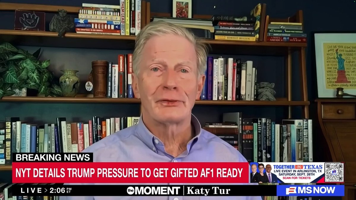 Trump is willing to risk our national security if it means he gets a new jet. Listen to LP Sr Advisor Stuart Stevens explain on MSNOW: