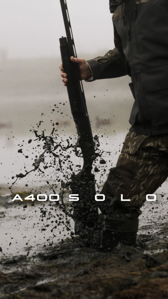 Introducing the new Beretta A400 Solo: unstoppable by nature. Learn more: #BerettaA400Solo