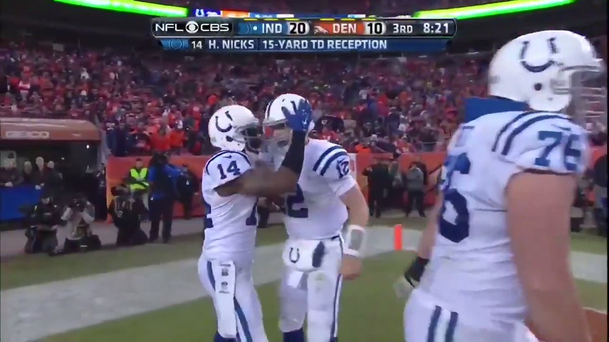 Andrew Luck’s Colts defeating Peyton Manning’s Broncos was pure cinema