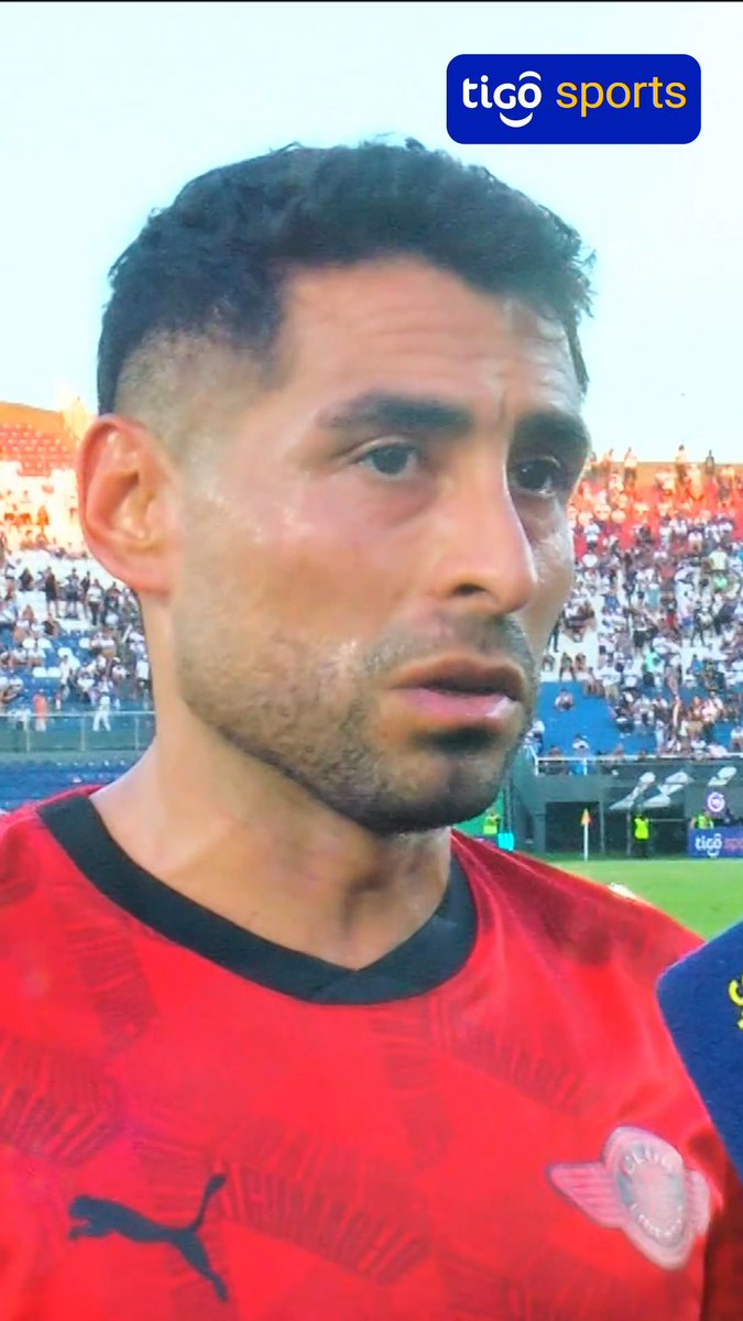 🎙️Tras la victoria ante Olimpia, Federico 'Pachi' Carrizo habló en exclusiva para #LD5 y mencionó lo siguiente: 🗣️"Hicimos un buen partido, sabíamos que teníamos todo para controlar el juego porque fue un partido parejo, tenemos que seguir creciendo".