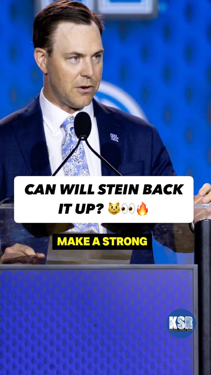 Love Will Stein’s comments….