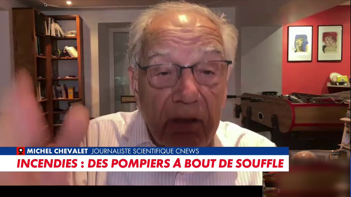 Michel Chevalet, journaliste scientifique, commente la situation en Gironde : «Pour stopper ces méga-feux, c'est la nature qui commande», dans #100PolitiqueEte Toute l'info est à retrouver sur