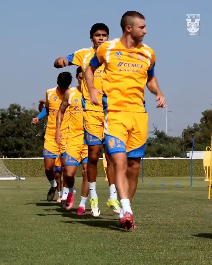 📹🐯 Trabajo y unión desde el Centro de Entrenamiento Tigres.