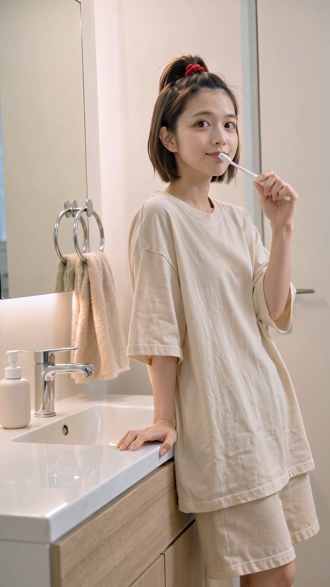 おはよ~♪ 昨日に引き続き、関東圏は比較的過ごしやすそうな涼しさですね。 今日は昼過ぎからの始動となるので、しばらくゆっくりしてます🥰 今日も1日がんばろ〜💕💕