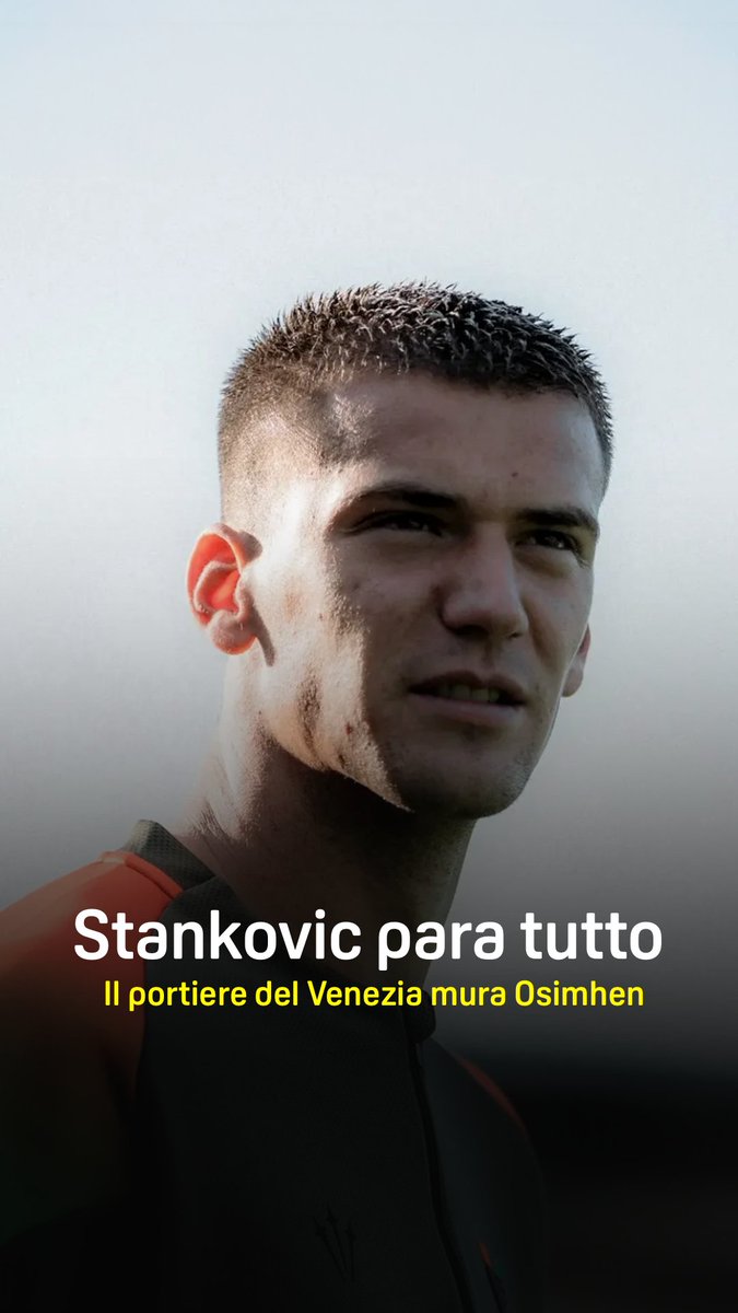 Stankovic è 𝒊𝒏𝒔𝒖𝒑𝒆𝒓𝒂𝒃𝒊𝒍𝒆! 🧤 Il portiere del Venezia mura Osimhen 🧱 #GalatasarayVenezia #DAZN