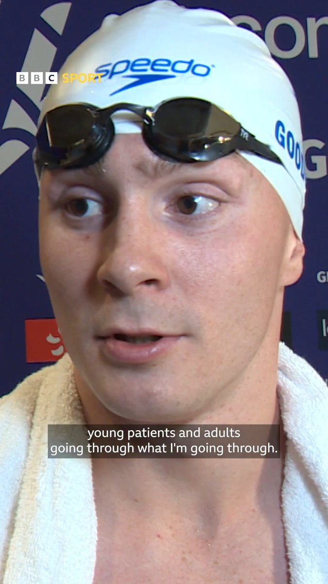 "My medal dream didn't come true. But my other dream is a future where brain cancer isn't the biggest killer of under 40s" The extraordinary swimmer Archie Goodburn, who has been fighting terminal brain cancer for the last two years 💙