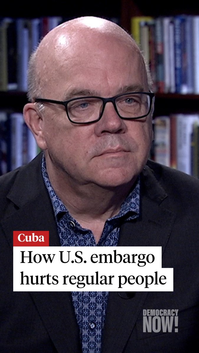 U.S. policy toward Cuba "is a disaster," says Democratic Congressmember Jim McGovern. "We should lift the embargo. We should have normal relations with the Cuban people. We should let the Cuban people decide their future." The Trump administration imposed a strict oil embargo on Cuba starting in January. It has caused nationwide blackouts, food shortages and negative health outcomes for people on the island.