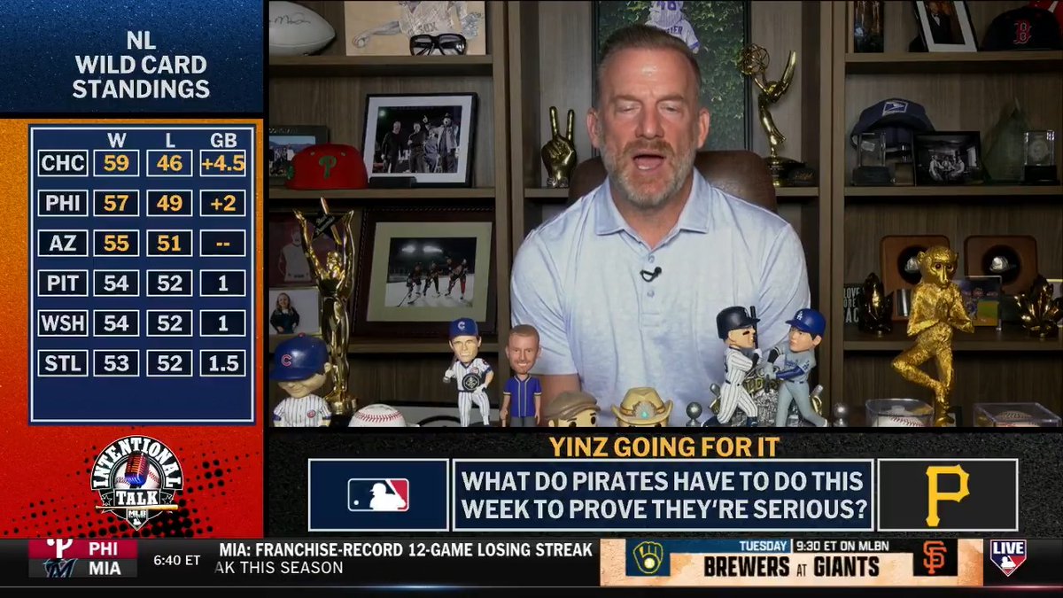 "There's so many positive signs offensively." RyanDempster believes the Pirates (3rd in OPS in MLB) need to win this series against the D-backs to solidify their stance as Postseason hopefuls. Siera Santos | Kevin Millar
