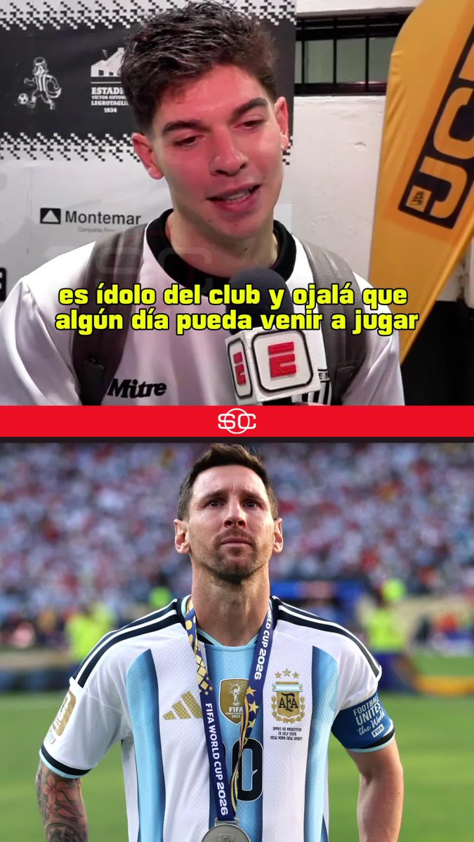 🐐 ELOGIOS HACIA LEO ✔️ Muslera: “es fantástico enfrentarlo” ✔️ Sosa: “decirle gracias, nada más” ✔️ Módica: “somos afortunados” ✔️ Sepúlveda: “como futbolista y como persona, un gran ejemplo” ✔️ Barrera: “es el mejor de la historia” ✔️ Cingolani: “un orgullo que sea Leproso”