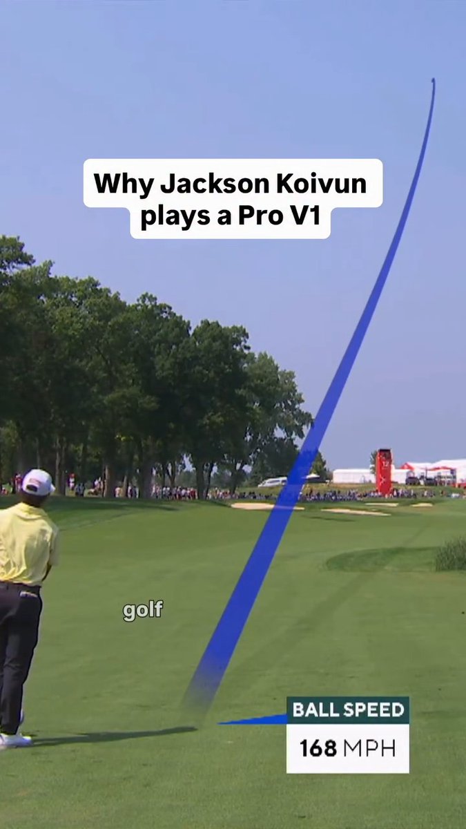 “It's been old trusty for a while now.” Hear why Pro V1 has been the consistent choice of Jackson Koivun throughout his journey to the PGA TOUR winner's circle. #1ballingolf