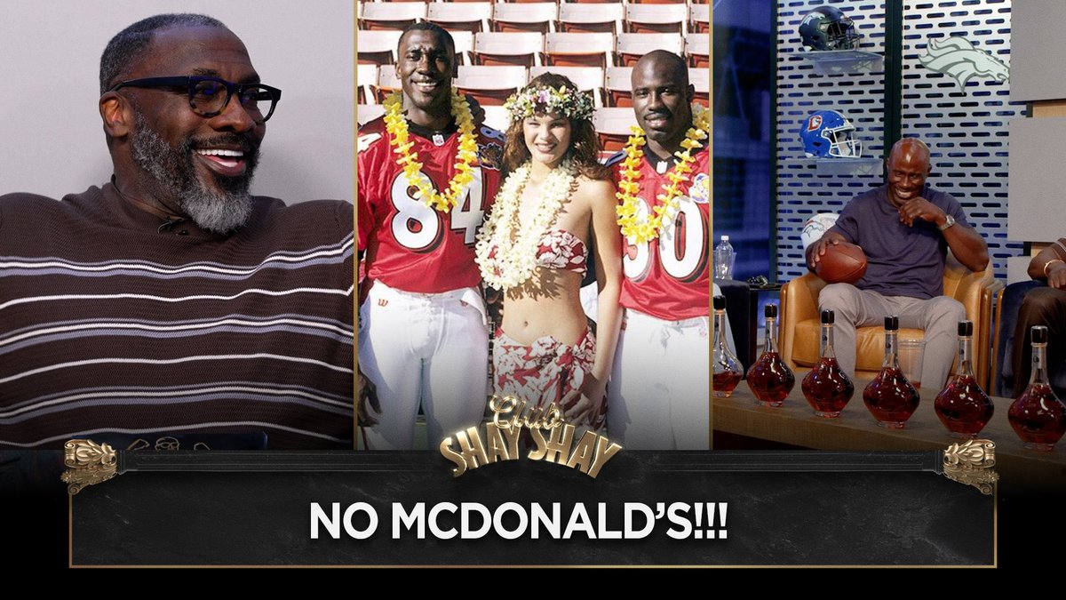 Terrell Davis Couldn’t Eat McDonald’s Around Shannon Sharpe "I saw what greatness looked like. I don't want to be that great."- Terrell Davis