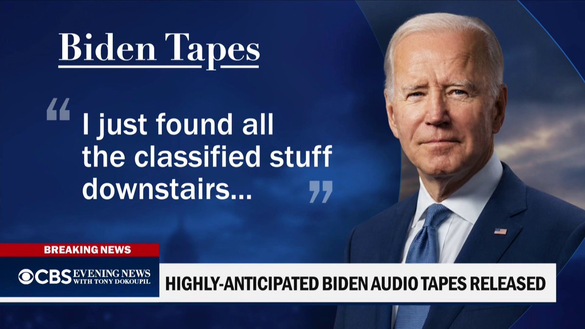 Audio recordings that former President Joe Biden fought for years to keep private have now been released. The roughly 70 hours of audio recordings, shared with CBS News, were cited in a 2024 special counsel's report, which said Biden kept volumes of notes at his home that included classified information.