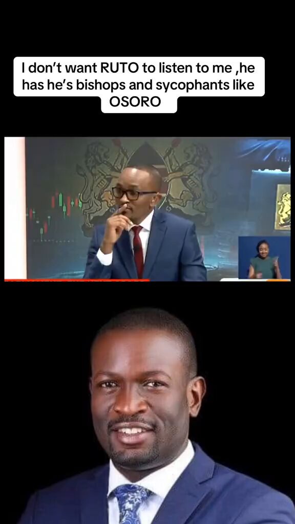 Osoro alipotea citizen after Hii interview. Just to remind you, if you listen with an open mind, you'll pick the agenda, a community development approach H.E. Edwin W Sifuna has always been consistent.