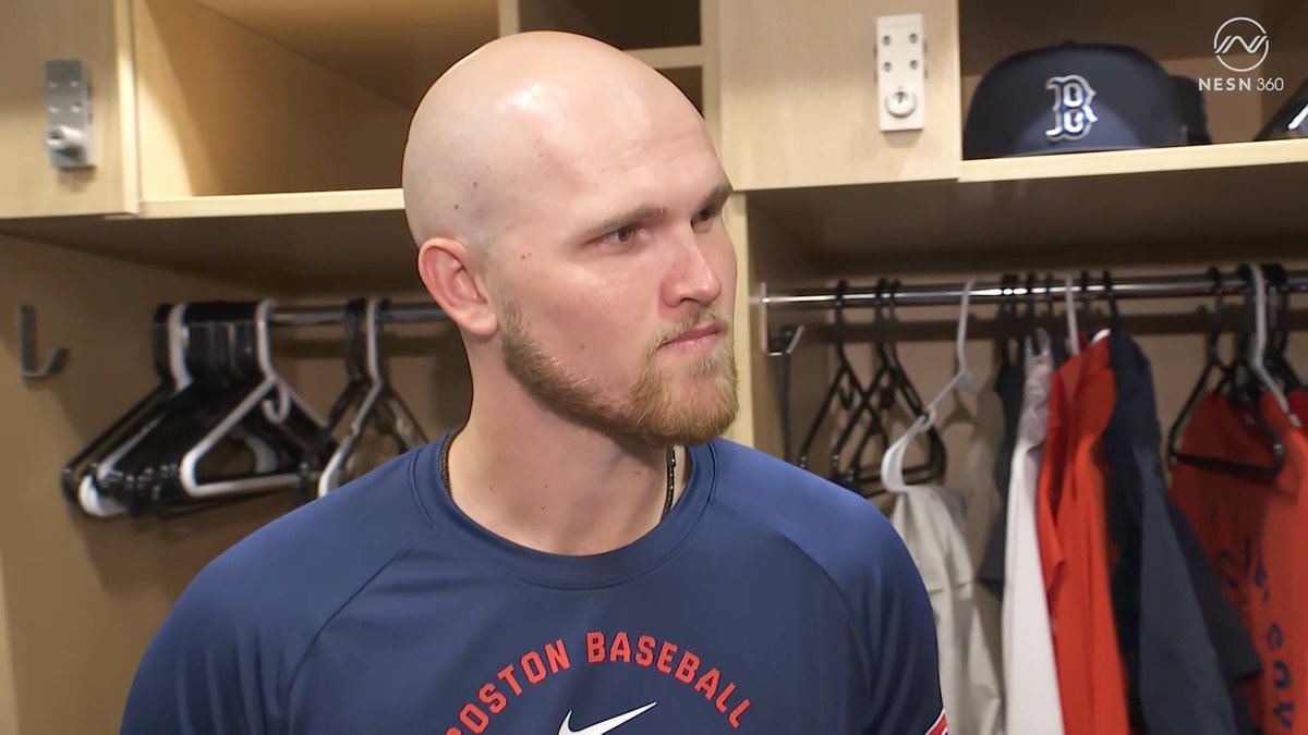 Curtis Mead spoke to the media for the first time as a member of the Red Sox about how excited he is to be joining the team 🎙️🤝