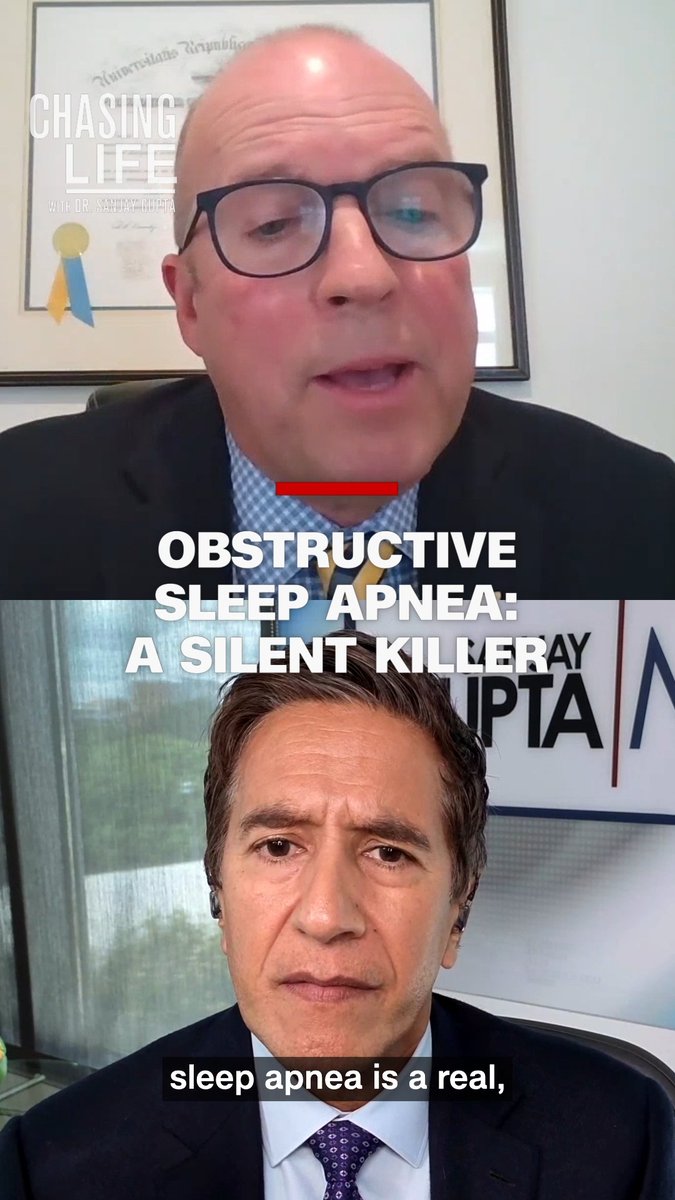 "It’ll just sneak up on you, and it’s something that could have been prevented.” Dr. Paul Hoff, otolaryngologist with University of Michigan Medicine and Chief Medical Officer for Inspire, joins me on the newest episode of Chasing Life to explain how dangerous untreated sleep apnea can be in the long run. Full episode here: and wherever you get your podcasts.