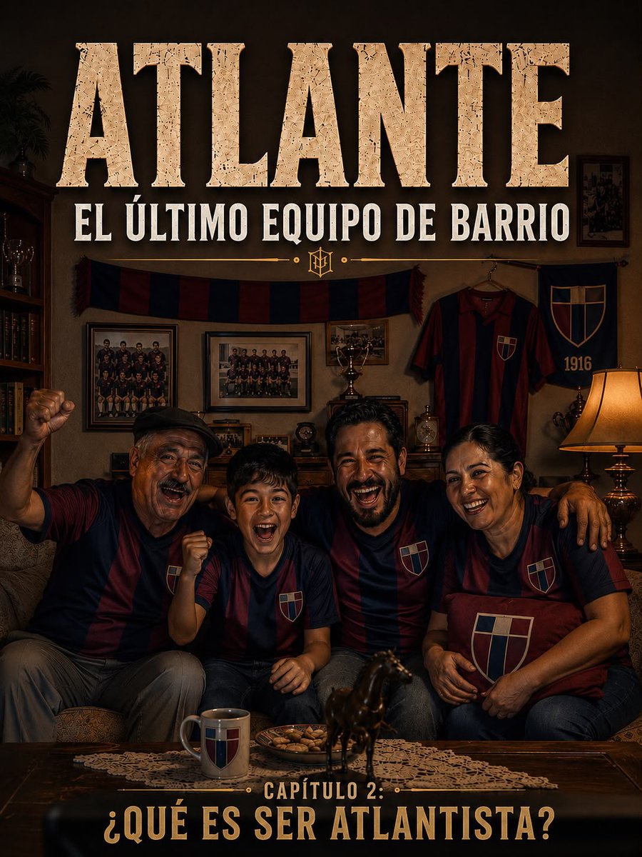 ¿Por qué la gente es atlantista? Al Atlante le eres fiel porque es tuyo, de tu papá, de tus tíos y del barrio donde creciste. No se trata de ganar títulos, se trata de pertenecer. De saber que este equipo es de la gente de a pie.
