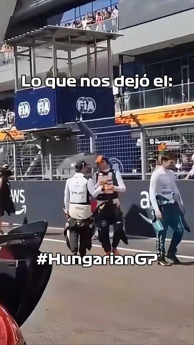 Budapest siendo Budapest. 😂 🇭🇺 Esto nos deja el #HungarianGP.