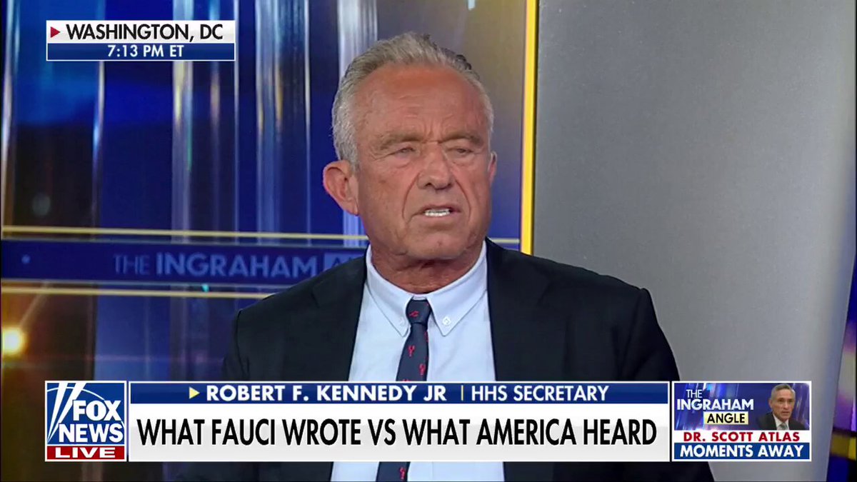 🚨 RFK Jr. Accuses Fauci Of Repeated DECEPTION Robert F. Kennedy Jr: "He lied about masks. He lied about social distancing. He lied about transmission. He lied about natural immunity. He lied about the vaccine's capacity to prevent infection."