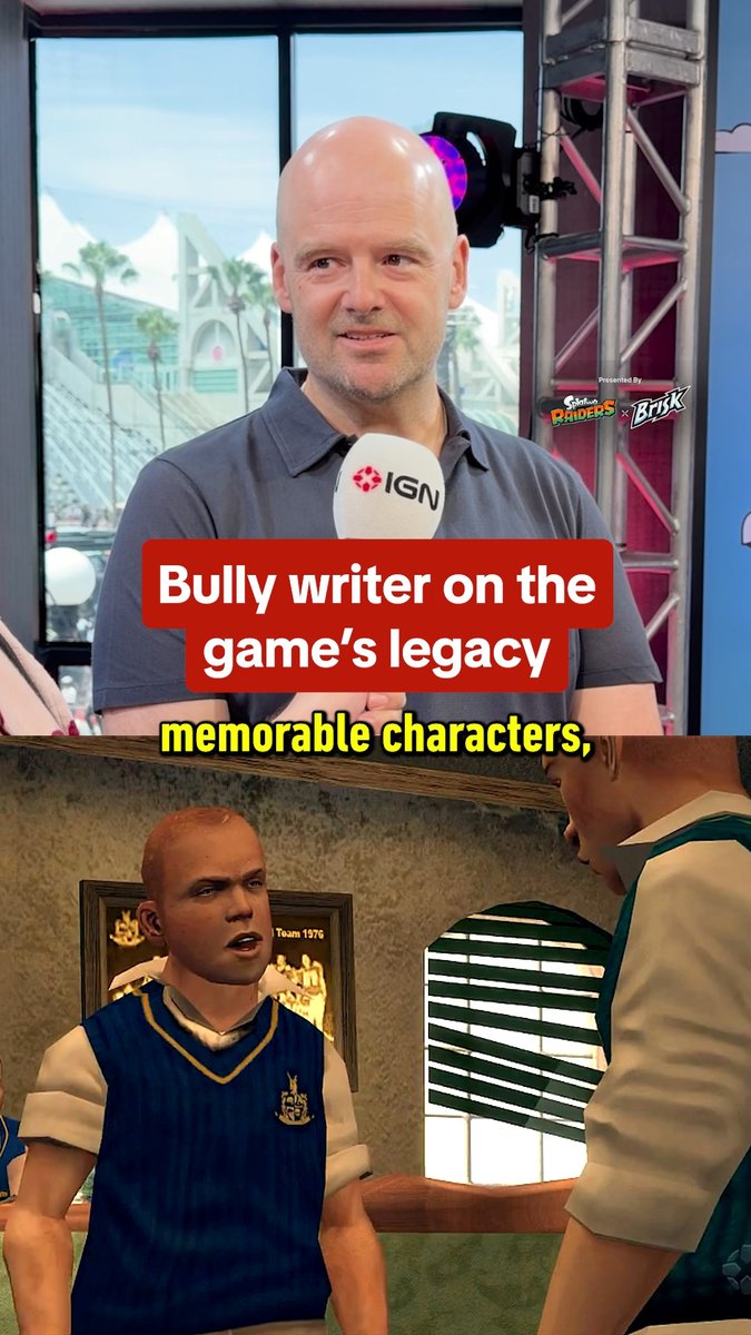 Rockstar co-founder and Bully writer Dan Houser looks back on what made Bully such a classic. In partnership with Aliens: Fireteam Elite 2, Alienware, BRISK x Splatoon Raiders #sdcc