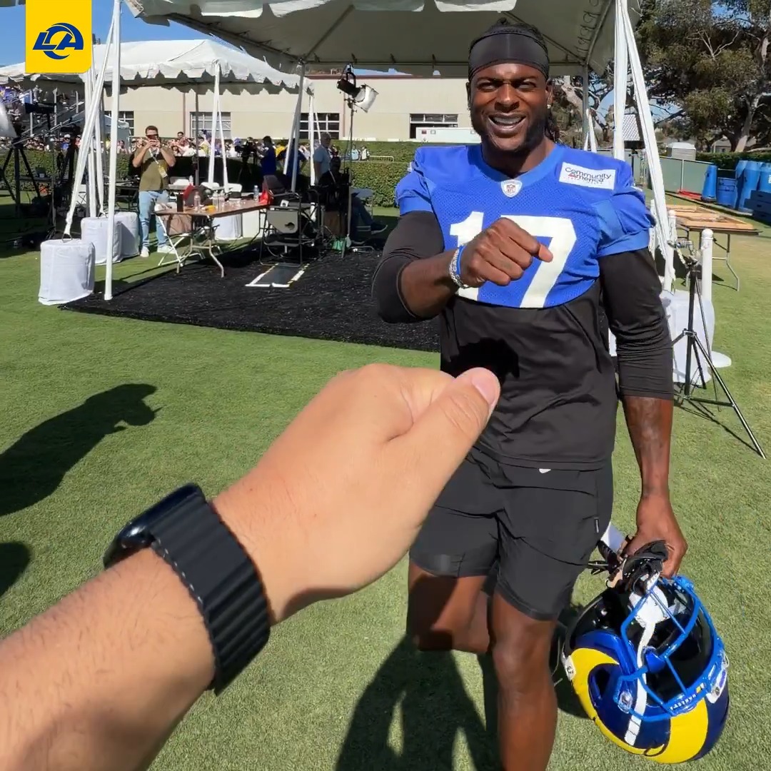 You got us next time... right, Puka Nacua? 🥹🤣