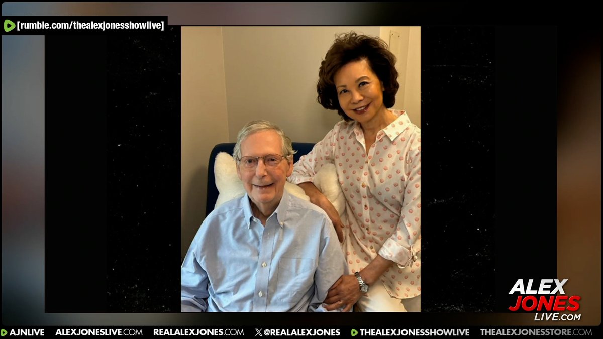 REPORT: Is Mitch McConnell Really Dead? New 'Proof Of Life' Photo Released Of Him With His Wife Raises Suspicion Level To The Max Harrison H. Smith ✞ Makes Bold Prediction, "They're Gonna Announce Mitch McConnell Is Dead In Early August!" 🔴WATCH/SHARE THE LIVE X STREAM NOW: