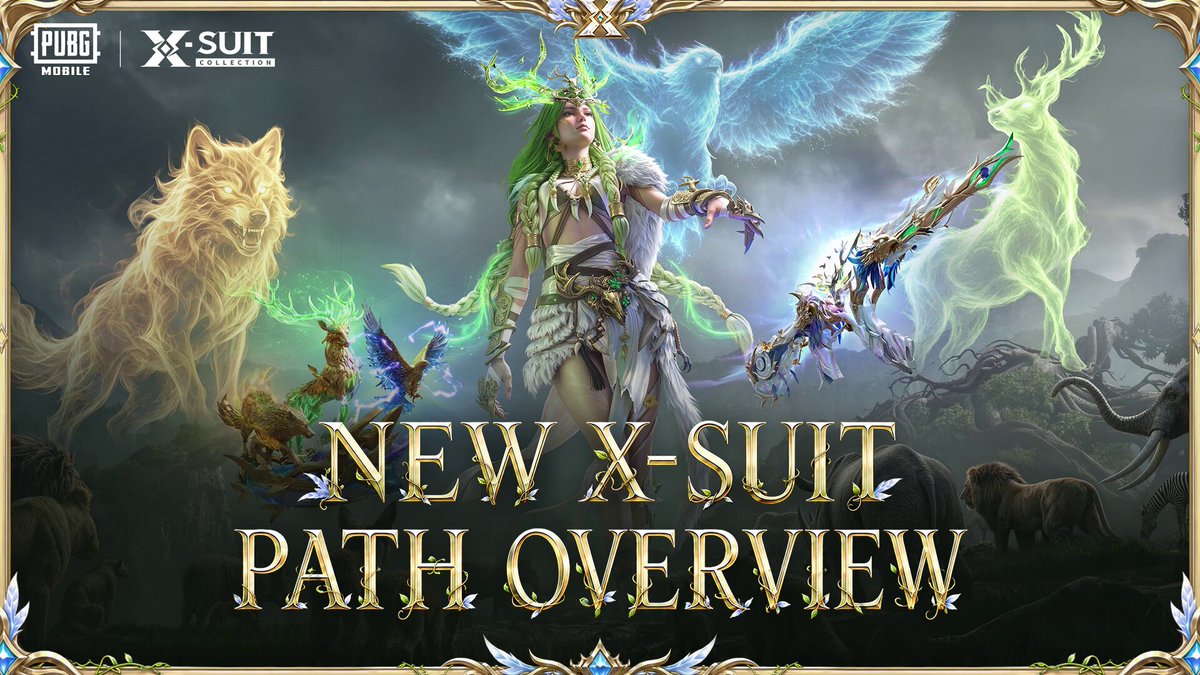 First X-Suit with three upgradable forms coming soon! Unlock Druvaen's three X-Suit forms. Select a bond and the other paths can receive star upgrade discounts! Download Now: #PUBGMXSUIT450 #PUBGMSETS450 #PUBGMSETS