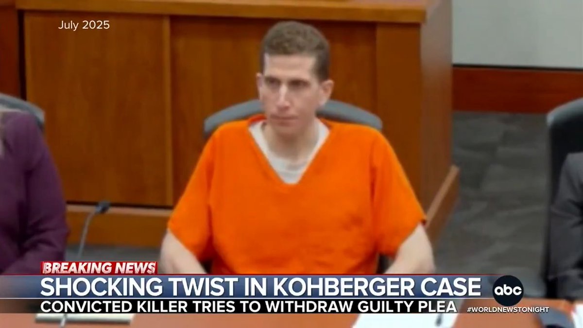 Bryan Kohberger is trying to withdraw his guilty plea for the murder of four college students in their off-campus home in the Idaho college murders case. The New York Times reports Kohberger claims he was misled into confessing. Kayna Whitworth reports.