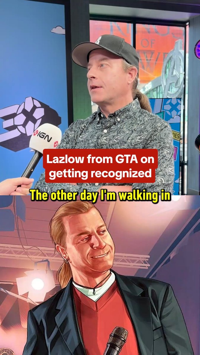 Lazlow Jones shares only some similarities with the GTA character that he plays. In partnership with Aliens: Fireteam Elite 2, Alienware, BRISK x Splatoon Raiders #sdcc