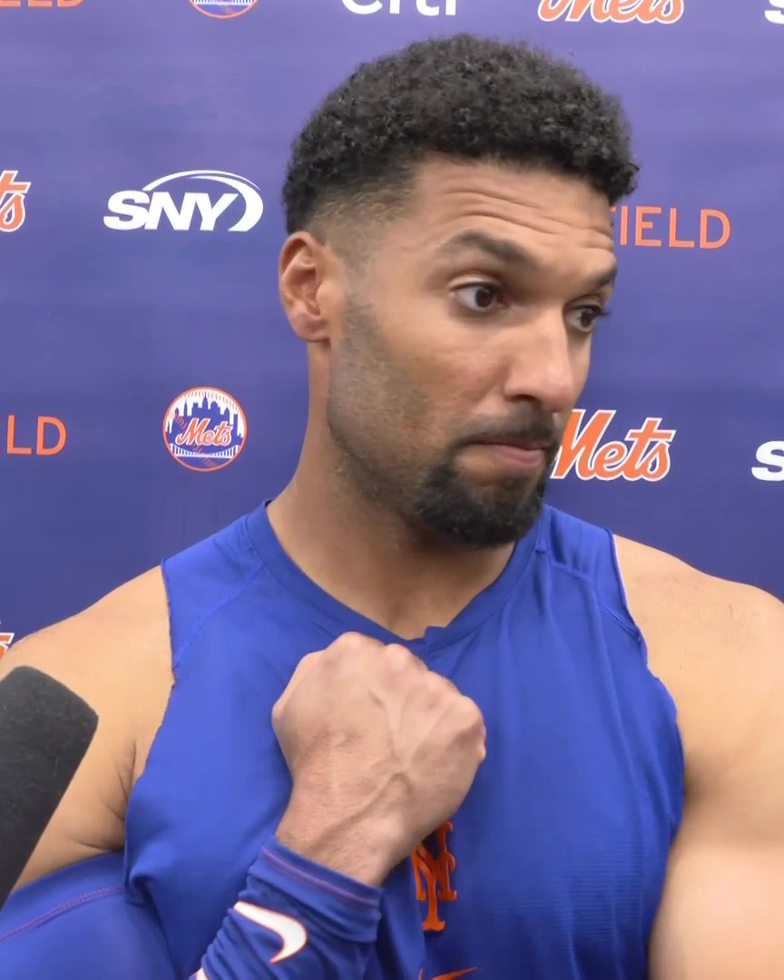 "He's such a good guy, always positive. Even through the tough times this year, he's the same guy. He's found something that's working for him right now" Marcus Semien talks about Tyrone Taylor's recent run: