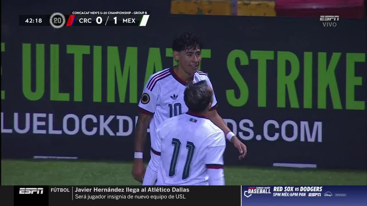 ¡COBRO PERFECTO DE HUGO CAMBEROS! ✅ México ya le gana a Costa Rica desde los once pasos en el Premundial Sub-20 de Concacaf 🔥 Disfrútalo por ESPN y #DisneyPlus Premium