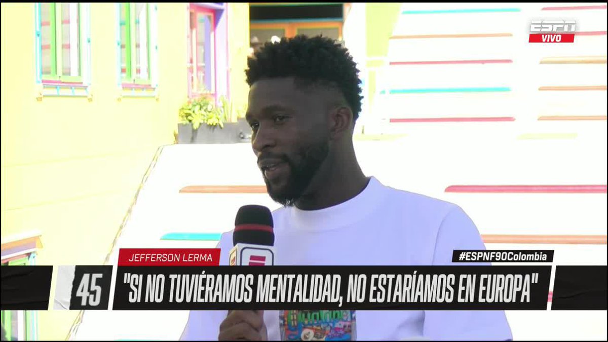 Juan Guillermo Cuadrado, Yerry Mina y Jefferson Lerma hablan del presente del fútbol colombiano "Si no tuviéramos mentalidad, no estaríamos en Europa" ▶️ No te pierdas #ESPNF90Colombia en el Plan Premium de #DisneyPlus