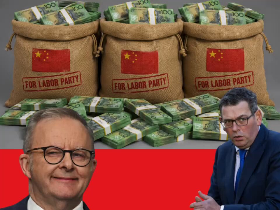 Does anyone seriously think for even a second that Dan Andrews and Albanese weren’t up to no good when they pocketed a million in cash donation from a dodgy Chinese billionaire the ATO is chasing for over $200 million?