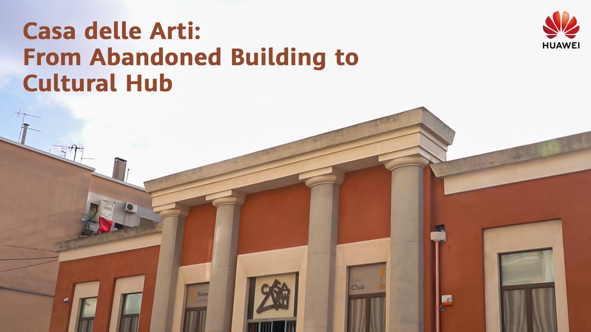 An abandoned public building in Conversano, Italy has become a thriving cultural hub. Led by La Tornanza and supported by Huawei, Casa delle Arti is growing as a connected Digital Village while preserving its role as a gathering space at the heart of the community.