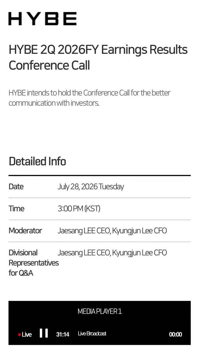 HYBE mentionned TUIDE in their conference call today, July 28th. They remembered us that they're going to perform all of their songs on their debut album at their pre-debut concert [PLAYGROUND] #TUIDE #튜이드 #TUIDE_PLAYGROUND