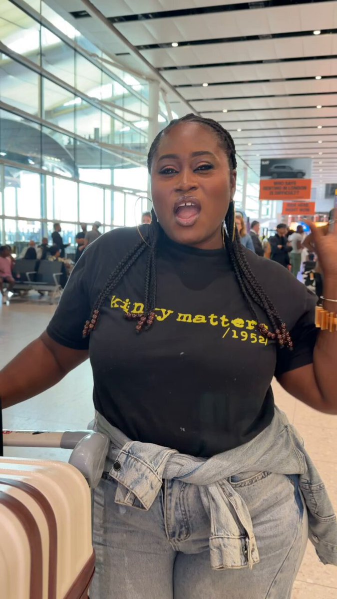 Just touched down in London for the #kinkyexperience