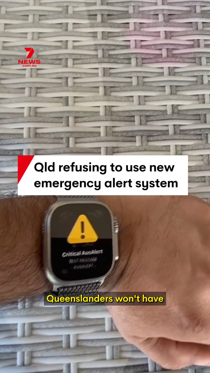 Queenslanders won't have access to the Federal Government's new national emergency alert system. Despite Monday's test reaching 94 percent of its targeted cell towers, the LNP are choosing to opt out even when their own system has a history of failures. #Emergency #Alert #Qld #Disaster