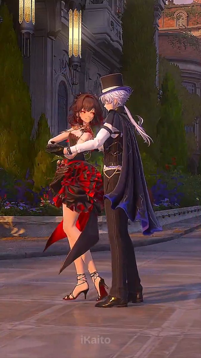 Red Rose's Dance is My Favorite in Silver Palace.🌹 #SilverPalace #Gacha