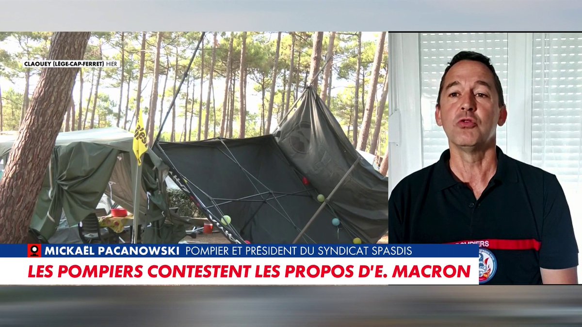 «Les pompiers manquent de tout. On s'attendait à des annonces de la part d'Emmanuel Macron mais nous n'avons rien eu», regrette Michaël Pacanowski, pompier et président du syndicat SPASDIS, dans #HDProsEte Toute l'info est à retrouver sur