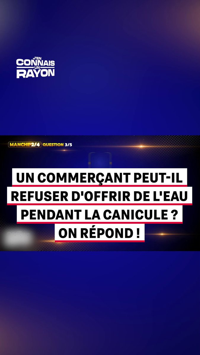 « En période caniculaire, ça paraît une évidence. » Selon Caroline Margeridon, un café ne peut pas refuser de l’eau gratuite en période de canicule, mais la bonne réponse risque de surprendre tout le monde ! « J’en connais un rayon », demain à 21:10 sur M6 et en streaming sur M6+