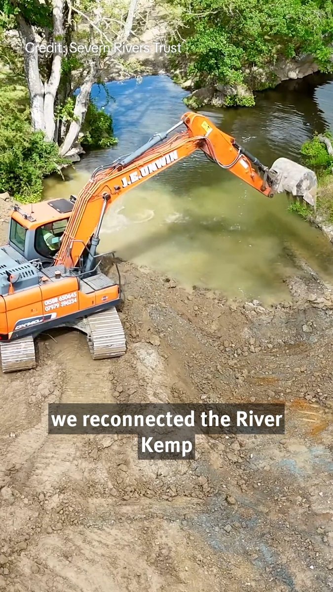 #TeamEA worked with Severn Rivers Trust, Natural England and other partners to restore the River Kemp. By adding meanders back into the river we’ve improved water quality, reduced flood risk and created more room for wildlife to thrive. More: