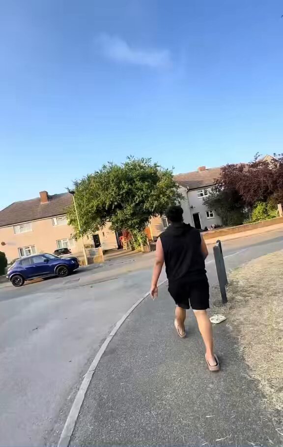 This beast in Bedford was caught attempting to coerce and ultimately rape a teenage boy. He was caught by locals and subsequently arrested. Not an ounce of remorse on his face.