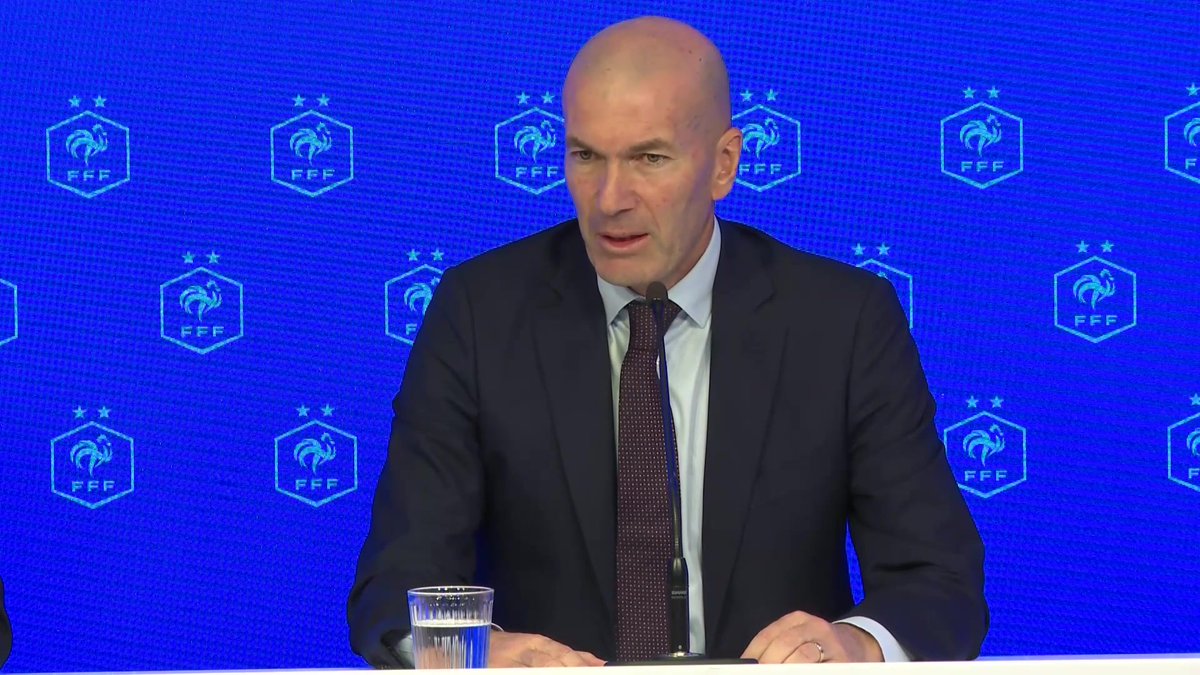 💬 Zinédine Zidane : « L'équipe de France fait rêver quand elle gagne »